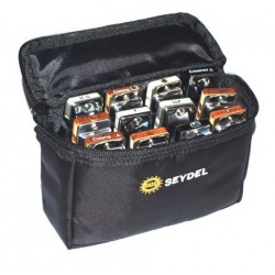 Beltbag for 12 Blues harmonicas