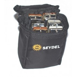 Beltbag for 6 Blues harmonicas