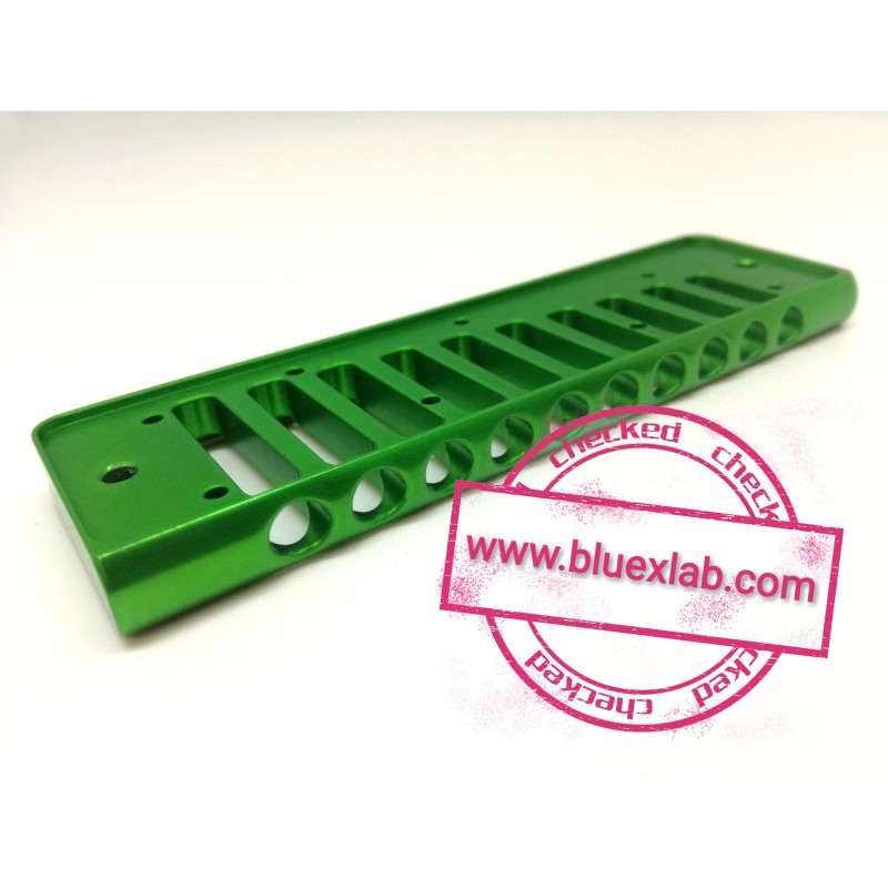 Comb for Seydel Session in aluminium - Green