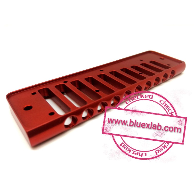 Comb for Seydel Session in aluminium - Red