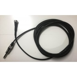 Black Vintage Cable for Astatic JT-30 Microphone and Harp Mics