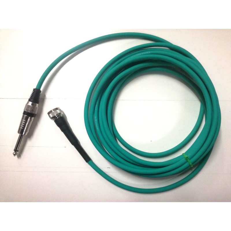 Green Vintage Cable for Astatic JT-30 Microphone and Harp Mics