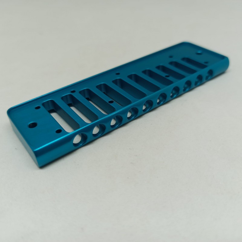 Comb for Seydel Session in aluminium - Torquoise